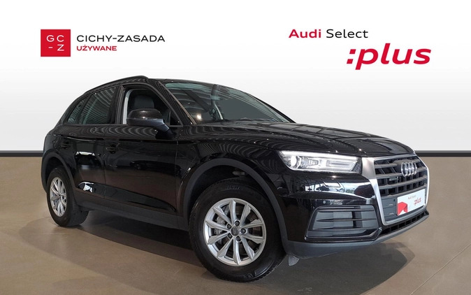 Audi Q5 cena 139900 przebieg: 104283, rok produkcji 2019 z Warszawa małe 379